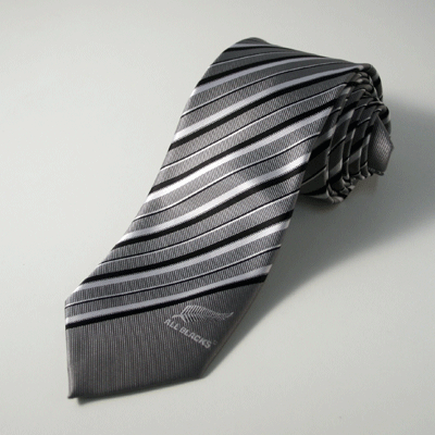【ネクタイが好き45】ALL BLACKS ブラック ストライプ NZ 希少品 ネクタイが好き45】ALL BLACKS ブラック ストライプ NZ 希少品